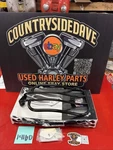 Harley Dyna Streetbob Motherwell Solo Rack Black Rear Luggage New In Box. Fixed Price $135.00.