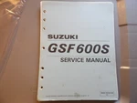Suzuki GSF600S 1995 Factory Genuine Service Owner's Manual Oem 99500-35040-03E. Fixed Price $11.99.