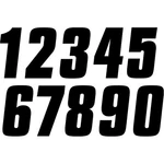 Factory Effex Fx Number Black 7" 08-90084. Fixed Price $6.99.