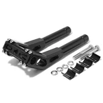 1.25" 1-1/8"CLUB Style Handlebar Riser 10" 11" Pullback For Harley Flht. Fixed Price $129.95.