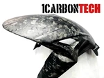 2019-2026 Kawasaki ZX6R Ninja Forged Carbon Fiber Matte Front Fender Mudguard. Fixed Price $256.00.