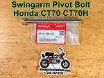 Swingarm Oem Pivot Bolt 90121-098-970 Honda CT70H Mini Trail. Fixed Price $16.00.