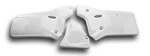 New Honda 84 - 85 White Plastic Motorcycle Side Panels Guard. Fixed Price $104.09.