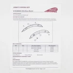 Indian Motorcycle Strut Cover Kit Part Number 2880662-266. Fixed Price $174.99.