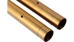Custom Cycle Fork Tube 47MM 20.88" Gold Titanium Nitride Coating Harley 710132. Fixed Price $726.99.