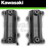 New 2015 - 2024 Genuine Kawasaki Vulcan 650 Fixed Windshield Fork Bracket Kit. Fixed Price $192.95.