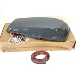 Nos Genuine Harley 2014 Up Touring Right Saddlebag Lid Gunship Gray 90201056EGZ. Fixed Price $310.00.