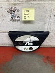1975 Suzuki TM75 Mini Cross Side Cover Original Nice. Fixed Price $199.95.