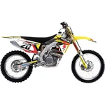 Factory Effex Fx 2016 Evo Suzuki Shroud/airbox Graphic Kit 19-01422. Fixed Price $33.70.