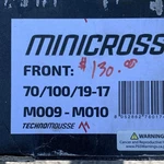 Technomousse M009 M010 70/100/19-17 Anti-puncture Minicross Front Tire. Fixed Price $80.00.