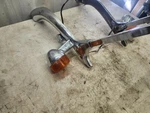 1990-1996 Kawasaki Vulcan EN500A Oem Back Rest Sissy Bar Blinkers Rear. Fixed Price $40.00.