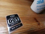 Bell Custom 500 Dot Helmet Restoration Decal X1 Vinyl Stickers. Fixed Price $15.18.