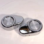 1997 Harley Touring Flhpi Road King Police Oem Front Wheel Axle Nut Covers Caps. Fixed Price $63.00.