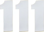 Moose Racing - 80101 Race Number White 6". Fixed Price $11.95.