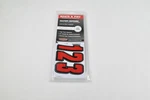 Hardline REBLK320 Letter & Number Kit Red / Black. Fixed Price $10.45.