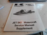 Kawasaki 1997 JT1100 Watercraft Oem Service Manual Supplement 99924-1203-51. Fixed Price $14.98.