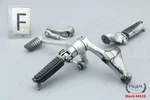 2006 Harley Vrod Front Driver Foot Peg + Mount Bracket Set Spray Paint #4128. Fixed Price $194.44.