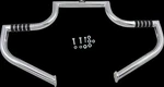 Lindby Magnumbar Front Highway Chrome Harley Fat Boy Lo 10-17. Fixed Price $488.63.