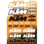 New Factory Effex Ktm Universal Decal Sheet Exc Xcw Sx. Fixed Price $22.80.