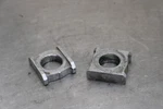 05-06 Honda CBR600RR Swingarm Chain Tensioner Adjustment Brackets. Fixed Price $27.65.