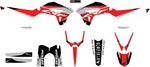 Dcor Complete Graphics Kit 9 White #20-10-444 For Honda 450/CRF 250. Fixed Price $113.61.