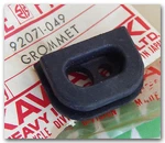 Kawasaki Part MT1 Mini Trail KV75 Oil Line Rubber Grommet Guide 92071-049 Nos. Fixed Price $19.99.
