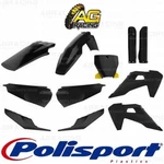 Polisport Black Plastics Box Kit For Husqvarna Tc 250 2019-2022 Motocross Enduro. Fixed Price $181.62.