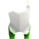 Acerbis - 2527430002 Raptor Front Number Plate, White. Fixed Price $29.99.