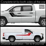 Universal Speed Accent Side Stripes Decals For Truck Suv (choose Color). Fixed Price $59.50.