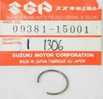New Genuine Suzuki Motorcycle Piston Circlip Part Oem 09381-15001 Nos. Fixed Price $7.73.