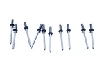 Oem Arctic Cat 8060-266 Blind-dh AS44 Black Rivet Qty 10 Nos. Fixed Price $15.29.