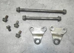 2001 Yamaha Front Engine Mount Brackets And Bolts 5BE-21417-00-00. Fixed Price $30.00.