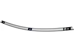 Performance Machine 0209-2016MRC-BM Merc Windscreen Trim, 2014-2015 Flh. Fixed Price $73.69.