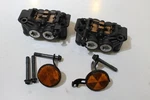 2025 Yamaha MT-07 Right Left Front Brake Caliper Set Pair 1RC-2580T-00-00. Fixed Price $199.99.