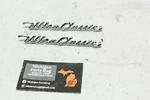 97-13 Harley Touring Ultra Classic Oem Chrome Front Fender Badge Trim Pair Used. Fixed Price $50.00.