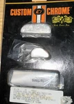 Nos 09-138 Stainless Steel Polished Neck Protectors Custom Chrome. Fixed Price $28.50.