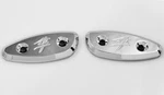 1999-2019 Suzuki Hayabusa Polished Mirror Block Off Plates Caps Kanji Logo. Fixed Price $69.95.