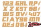 Hardline Professional Registration Decal Installation Kit BROWN900. Fixed Price $33.99.