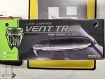 Ciro Led Lighted Black Vent Trim For '15-23 Harley Road Glides Fltrx/fltrxs. Fixed Price $95.00.