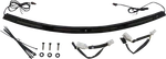 Custom Dynamics Windshield Trim Black CD-WT2-01-B. Fixed Price $249.95.