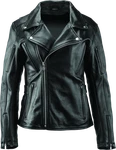 Kuryakyn - Leather By River Road Ironclad Classic Jacket Black Womens 94377. Fixed Price $274.99.