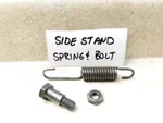 1982 Kawasaki KZ750-N Spectre Side Stand Bolt Nut & Spring PJ-10. Fixed Price $25.00.