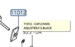 Kawasaki Oem Chain Adjuster Cap 11012-1871-18R. Fixed Price $27.70.