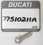 Nos Genuine Ducati Factory Hardware 6X20 Allen Screw Bolt Part Oem 77510211A. Fixed Price $9.32.