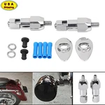 Rear Turn Signal Relocation Kit For Harley Fat Boy Flstf Softail Custom Fxstc. Fixed Price $32.98.