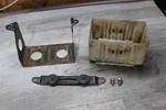 1986-1987 Honda TR200 Fat Cat Battery Tray Box Assembly. Fixed Price $79.95.