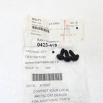 Arctic Cat Snowmobile Oem M6X1.0X16 Tstrh Machine Screws 0423-419 Set Of. Fixed Price $9.99.