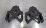 18-24 Kawasaki Ninja Ex 400 Rear Swingarm Outer Chain Adjuster Plates. Fixed Price $21.39.