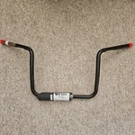 Khrome Werks 0601-1981 300813A 1" 2+2 Custom Sweeper Handlebar Black. Fixed Price $115.00.