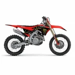 Dcor Monster Energy Graphics Complete Kit Black Motorcycle Dirt Bike 20-10-131. Fixed Price $125.95.